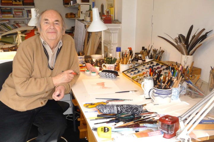 Sir Quentin Blake is Patron of The Kids Network